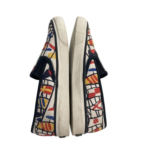 Sperry Women's  size 5M Multicolor Abstract Canvas Slip-On sneakers Shoes - Picture 7 of 8